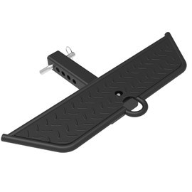Hitch Step for 2 inch Receivers, Fit Truck Step,Trailer Hitch Step,Tow Hitch Step,Truck Hitch Step,Tailgate Step,Hitch Steps for Pickup Truck,Hitch Bumper Guard Heavy-Duty Tow Straps 27 inch Platform