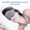 FlyCoco 99% Fully Block Out Light Eye Sleep Mask, 3D