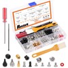 Rustark 293Pcs Computer Screws Assortment Kit Motherboard Standoffs Screws Set