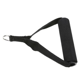 TopHomer 2 Pcs Exercise Pull Handle Resistance Bands Grips Fitness Strap with Soft Grip for Home Fitness, Stretching, Strength Training, Physical Therapy,Elastic Women Men Workout Bands