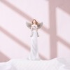 suruim Angel Statue Love Goddess Home Decor Model with Flower