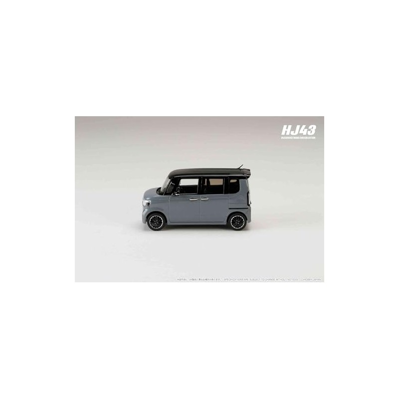 1/43 Honda N-BOX CUSTOM Slate Gray Pearl & Black