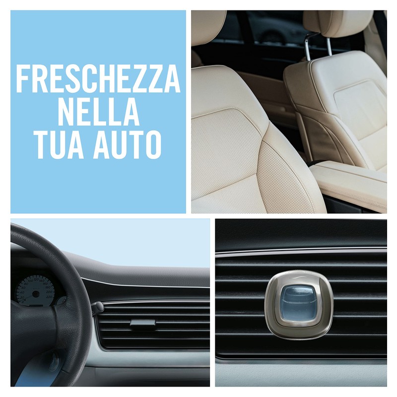 Ambi Pur Car Starter Kit Deodorante Per Ambienti Con Clip