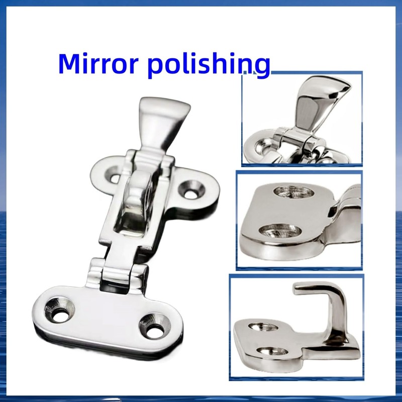 Boat Door Hatch 316 Stainless Steel Anti-Rattle Latches, Marine Grade