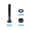 uxcell M10 x 70mm Carriage Bolt Kit, 12 Set Round