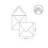 Paper24 Square Envelopes 13 x 13 cm 120 g/m² Pack