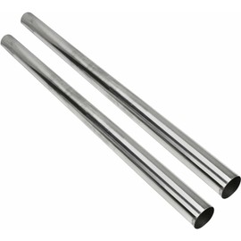 T304 Stainless Steel 4 Inch Straight Pipe, Tubing Steel Straight Tube Piping 16 Gauge 4FT Long 4 Inch OD Tailpipe DIY Pipe, Pack of 2