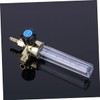 TEHAUX Pressure Reducer Flowmeter Alloy Flow Gauge Made for Professional