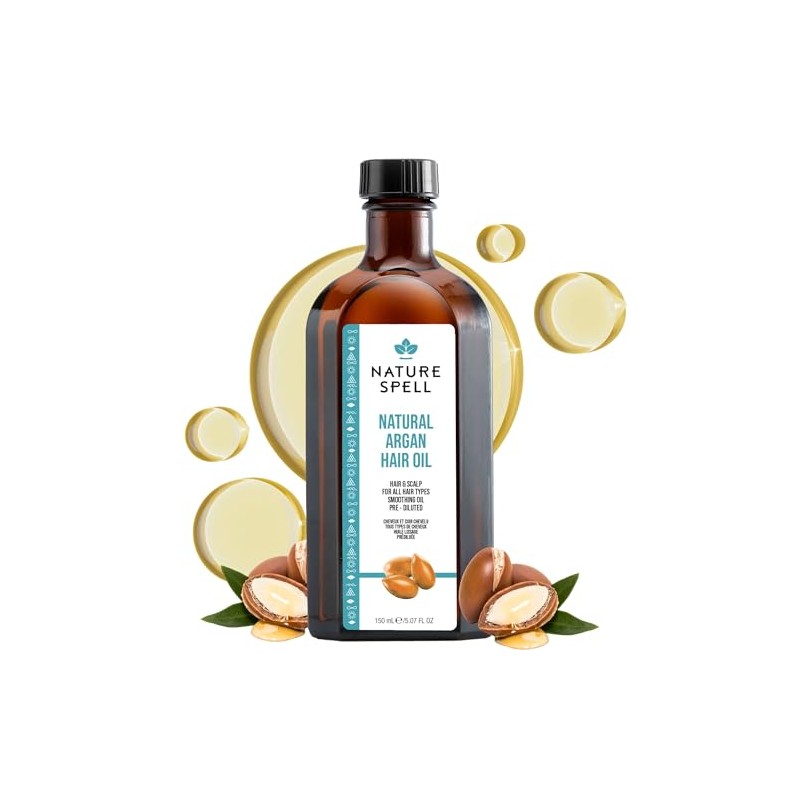 Nature Spell Argan Treatment Oil For Hair & Body 150ml/