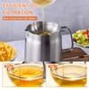 68oz Stainless Steel Oil Filter Pot, Multifunctional 2 in 1