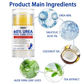 WAWJ® Creme 60% mit Salicylsäure, Feuchtigkeitsspendende und Anti-Riss-Fußcreme, Fußpflegecreme Lindert extreme Trockenheit und Rissbildung der Füße