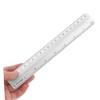 DOITOOL 6pcs Aluminum Ruler Set Precision Measuring Tool for Drawing