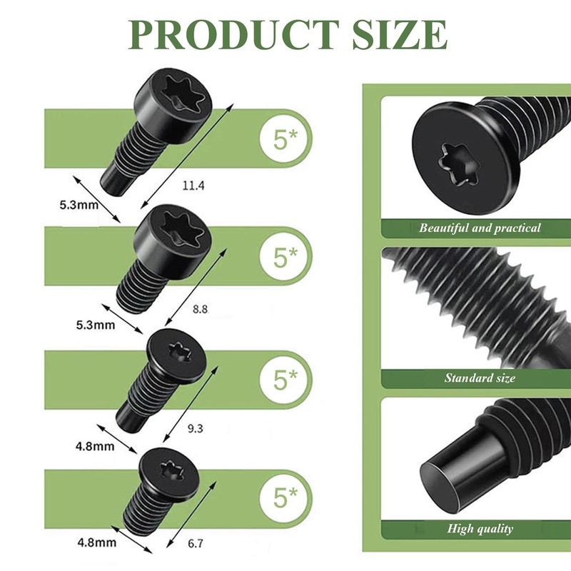 Pack of 20,Spare Screws for Ring Doorbell,it Screw Replacement Set,
