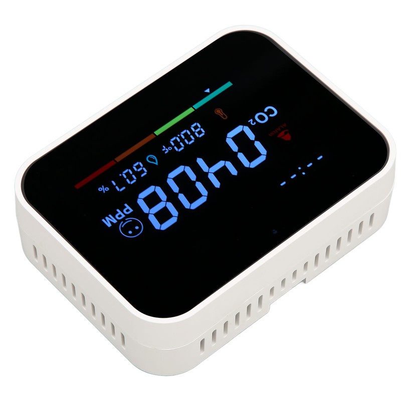 Indoor Air Quality Meter Wireless WiFi Intelligent CO2 Detection Temperature
