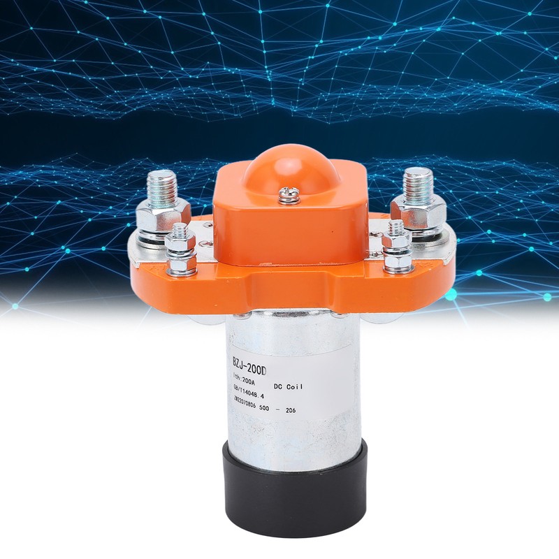 DC Contactor Normally Closed Universal Main Solenoid Replacement Automotive Parts