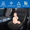 Car Seat Protector, Waterproof Non-Slip Vehicle Protective Cover with Anti-Kick