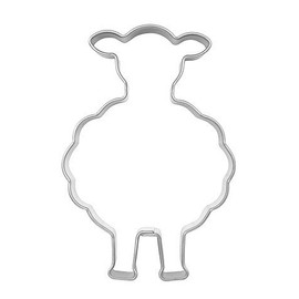 Sheep-Shaped Cookie Cutter 6.5 cm