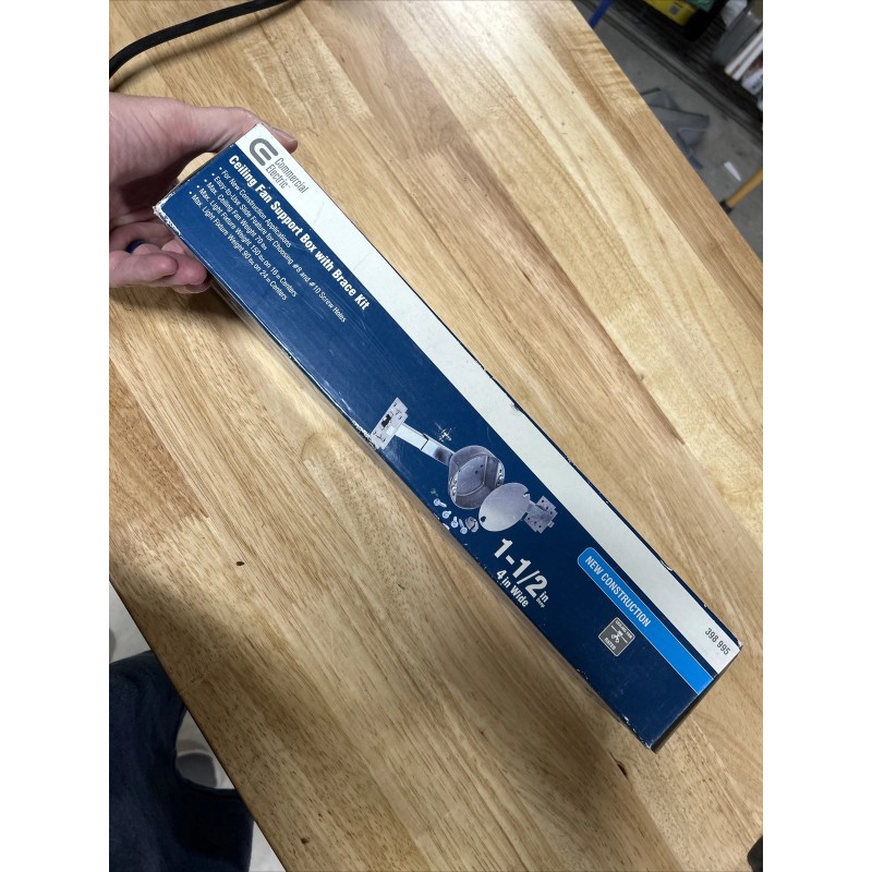 Commercial Electric CMB150-NB New Construction Brace with 1-1/2 in. Box