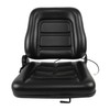 munirater Universal Fold Down Forklift Seat with Adjustable Angle Back