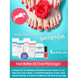 Barielle Nails, Hands and Feet Spectacular - Premium 5-PC Hand, Foot & Nail Treatment Collection