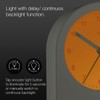 Braun Classic Analogue Alarm Clock with Snooze and Continuous Backlight,
