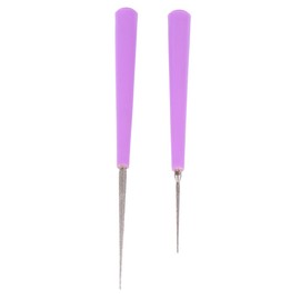 Hohopeti 2 Pcs Bead Hole Reamer Set for Pearl Bead Decor Jewelry Threading DIY Craft Beading