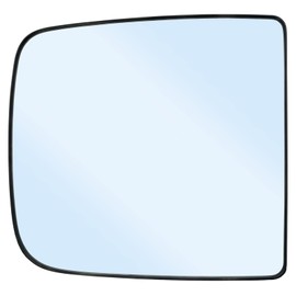 Passenger Right Side Tow Mirror Glass Replacement for 2009-2020 Dodge Ram 1500 2500 3500 4500 5500 Towing Mirrors - Side View Heated Convex Mirror Glass with Rear Holder, Replace 68067726AA