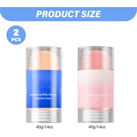 Bálsamo para el talón, 2 unidades de crema reparadora de pies, hidratante, hidratante, barra para el talón agrietado, bálsamo antigrietas para mujeres y hombres, barra agrietada