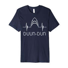 Shark Heartbeat DUN: Funny Shark T-Shirt for Shark Lovers