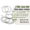 Door Handle Springs Repair Kit 2 Turns, 2.5mm Thick Internal