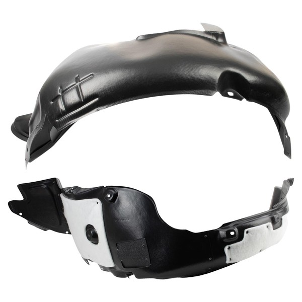 TRQ TRQ Front Inner Fender Liner Set Compatible with 2012-2015