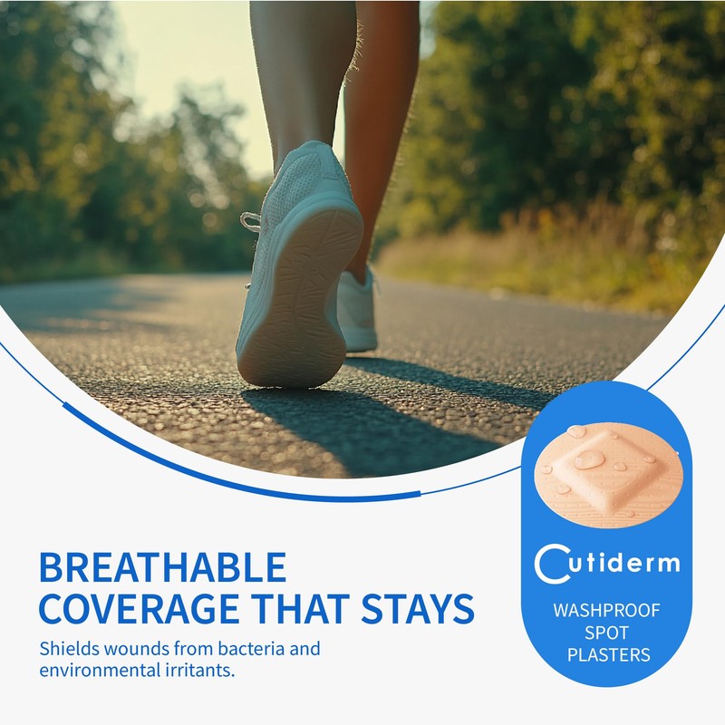 Cutiderm Small Round Spot Plasters 22 x 22mm 100 Plasters