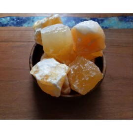 Orange Calcite, A Grade, 1.5-2 Inch Raw Piece, Creativity, Energy, Joy, Crystal