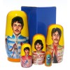 KaleaBoutique Long Lasting Collectible Beatles 5 Piece Russian Style Nesting
