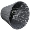 Armo® Round Rattan Effect Woven Waste Paper Bin Basket For