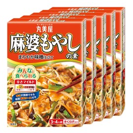Marumiya Foods Industry Mabo Bean Sprouts (with Special Spicy Sauce) 4.6 oz (130 g) x 5 Packs