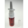 2PCS 20ML / 0.68 Oz Empty Glass Spray Nasal Bottle