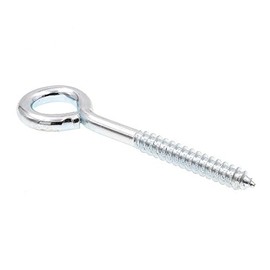 Prime-Line 9067675 Screw Eye, Lag Thread, 5/16 in X 4 in, Zinc Plated Steel, Pack of 10
