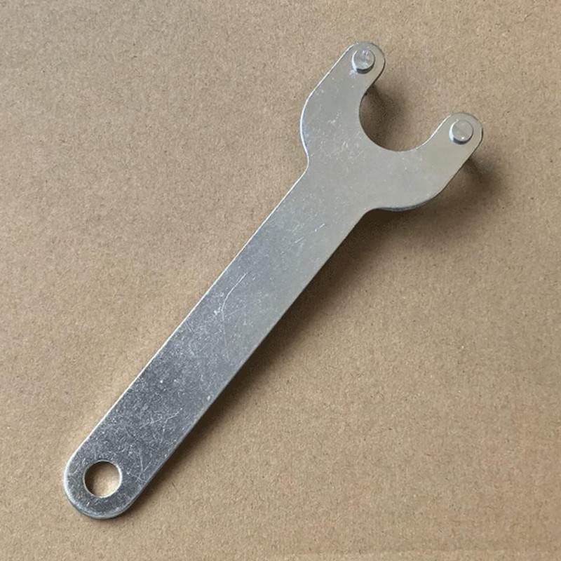 Bztoolbox 2Pcs Angle Grinder Wrench, Lock Nut 2 Prong Zinc