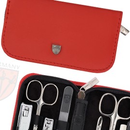 3 Swords Germany – brand quality 8 piece manicure pedicure grooming kit set