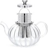 Teabloom Vienna Glass Teapot with Infuser | 37oz Elegant Design