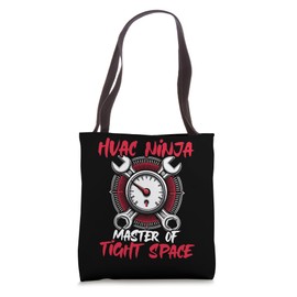 HVAC Mechanic HVAC Engineer AC Repairman HVAC Technician Tote Bag