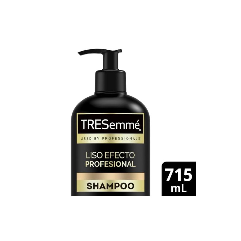 TRESemmé Shampoo Liso Efecto Profesional, shampoo hidratante que sella la