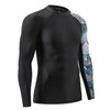 ADOREISM - Camisetas de natación de compresión para Hombre con