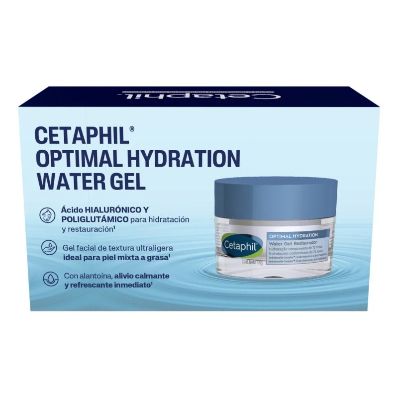 Cetaphil Kit Water Gel 48 g y Limpiador Facial 29
