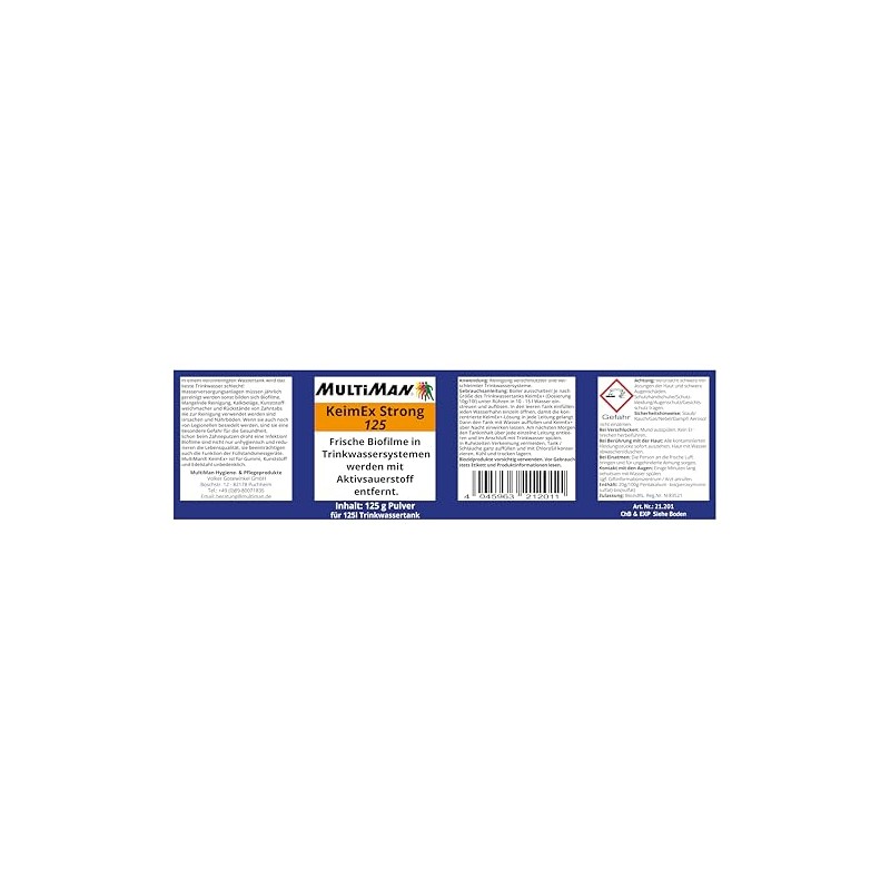 MultiNox® KeimEx Strong Powder for Tanks from 10-125 L –