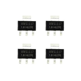 Set of 4 Voltage Regulators LDO 1.8V AMS 1117-1.8 1.8V 1A