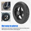 Electric Scooter 200x50 Solid Tire & Plastic Hub 8"x2" Solid