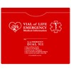 STORE SMART - Vial of Life: Medical Info Pocket -