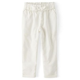 Gymboree,and Toddler Drawstring Linen Pants,Simply White,18-24 Months